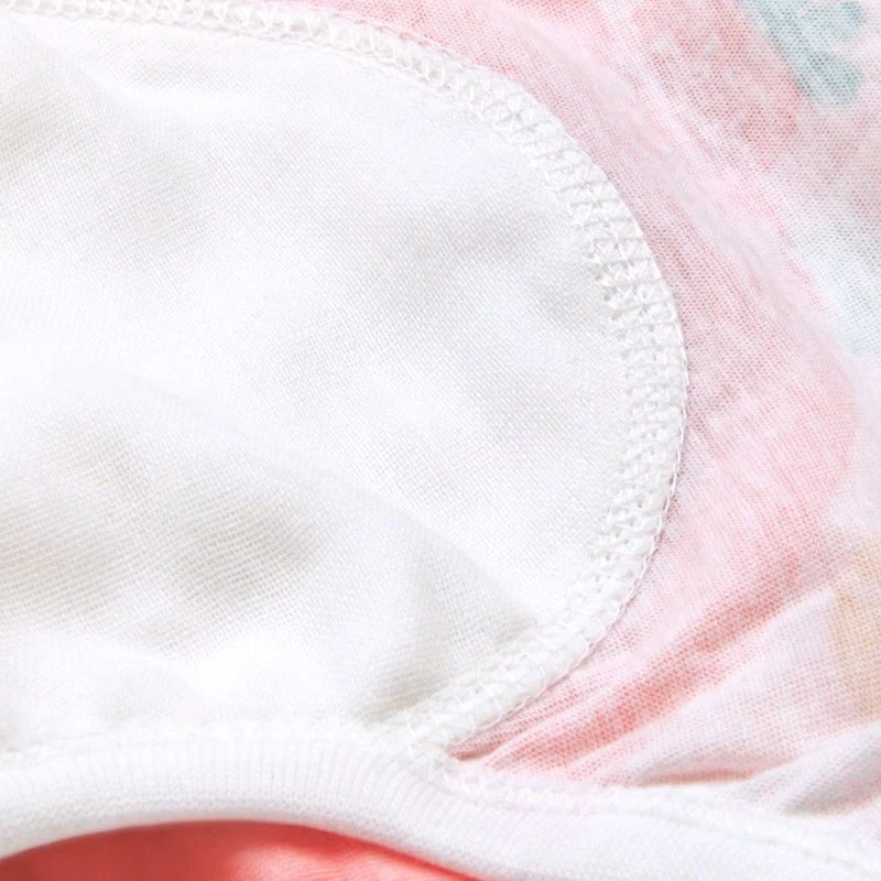 Calça Infantil De Algodão Fino Com Desenho Animado Para Treinamento De Verão calças de aprendizagem do bebê